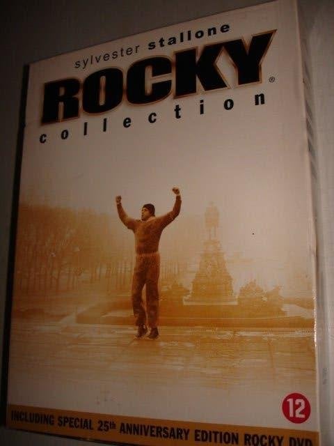 Rocky- Sylvester Stallone- Complete Collection- BOX- 5-DVD-, Verzenden, Alle leeftijden, Drama, Zo goed als nieuw
