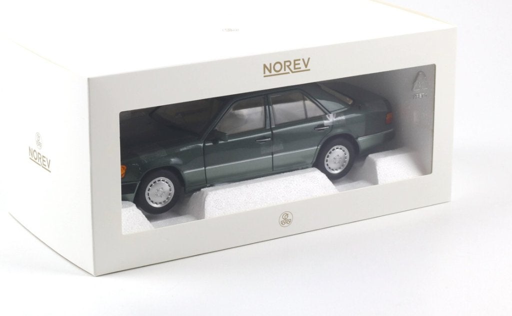 Mercedes Benz 230 E 1990 D. Groen 1/18 NOREV ref. 183952, Verzenden, Nieuw, Auto, Norev