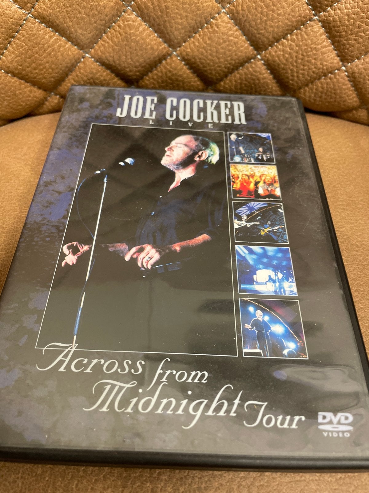 Joe Cocker - Across from Midnight Tour DVD, Alle leeftijden, Ophalen of Verzenden, Concert, Inclusief doosje