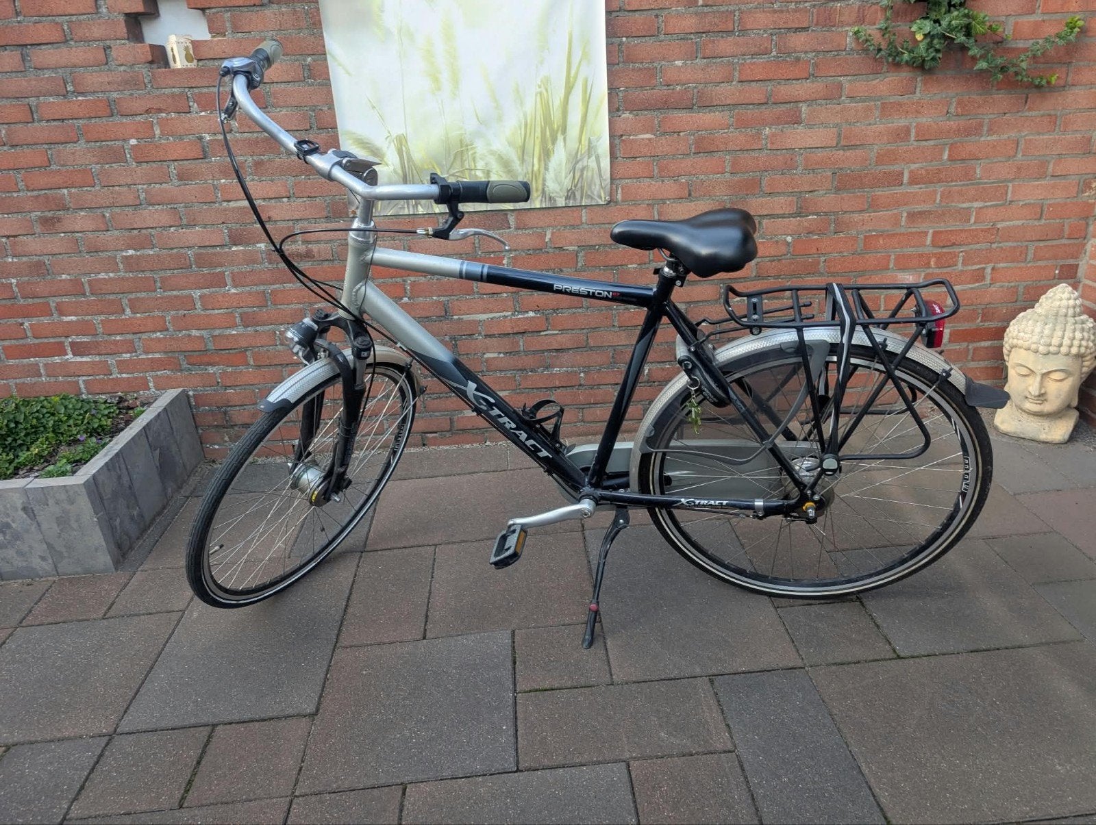 X-tract Preston Heren fiets, Fietsen en Brommers, Gebruikt, Velgrem, Versnellingen, Ophalen