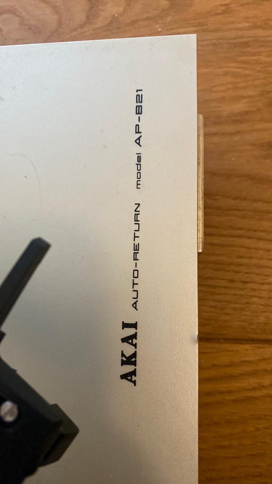 Akai AP-B21 Platenspeler met lichte gebruiksschade, Gebruikt, Automatisch, Ophalen of Verzenden, Platenspeler