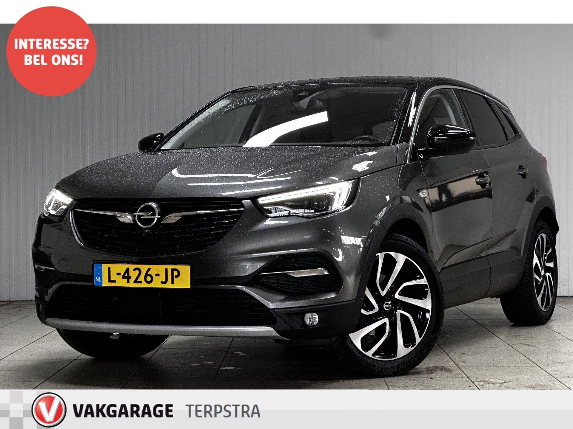 Opel Grandland X 1.2 Turbo Ultimate/ Automaat/ Keyless/ 360, Auto's, Opel, Dealer onderhouden, Gebruikt, 1199 cc, Leder
