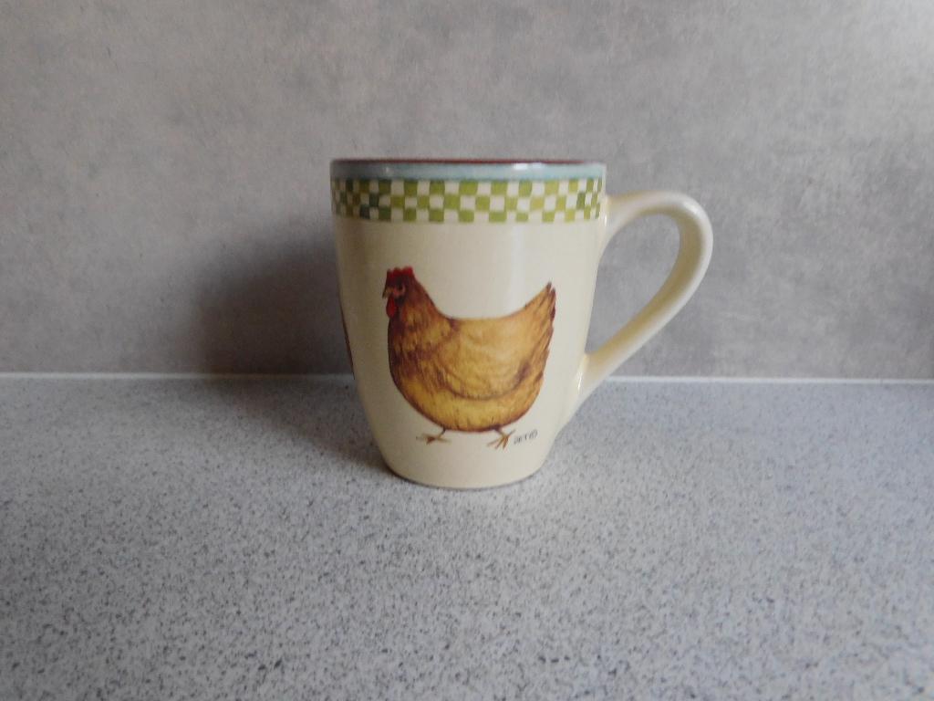 Mok 250 ml. Cluck Cluck JET by ter Steege, Huis en Inrichting, Keuken | Servies, Ophalen of Verzenden, Zo goed als nieuw, Overige stijlen