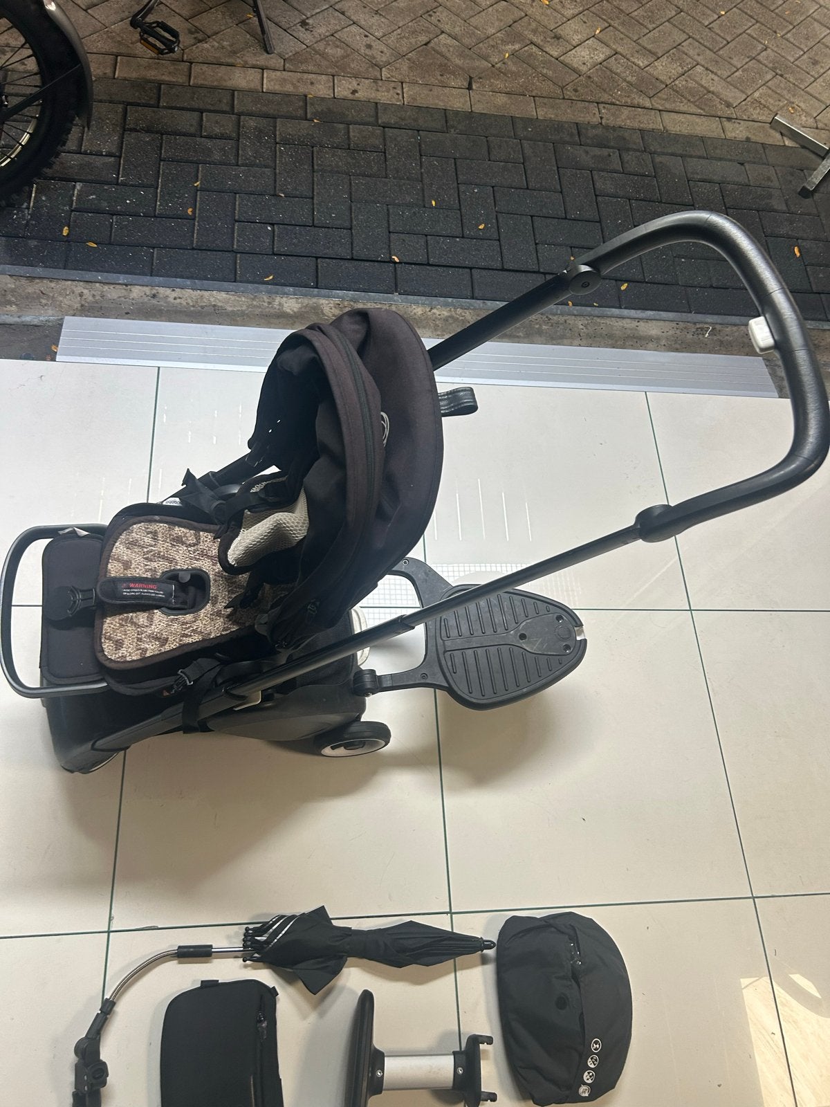 Bugaboo Butterfly Compact Reisbuggy met Accessoires, Kinderen en Baby's, Ophalen, Gebruikt, Overige merken