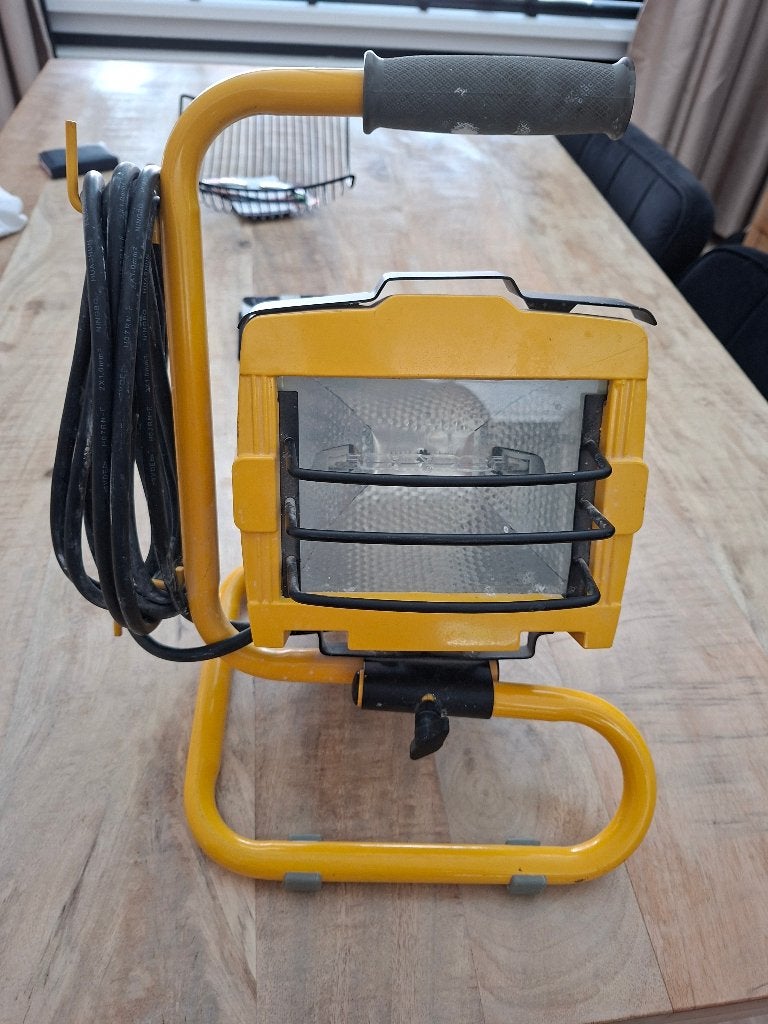 werklamp halogeen, Ophalen, Gebruikt, 200 tot 500 watt