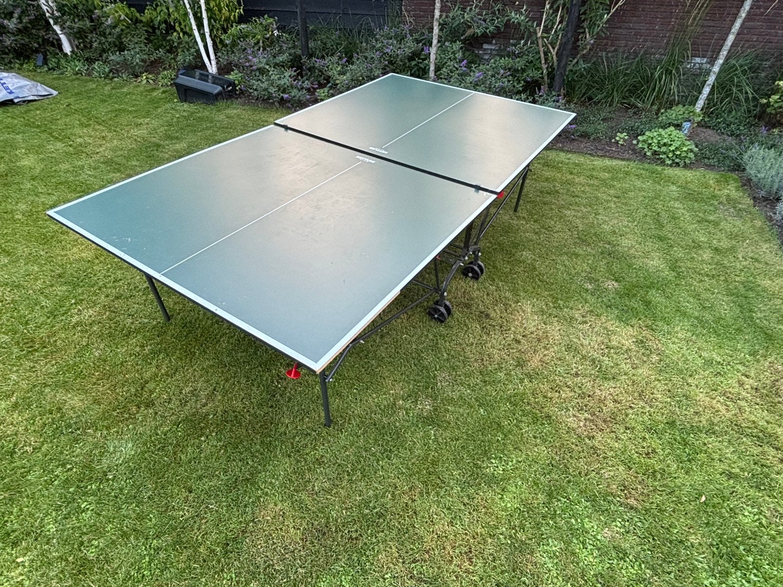 Kettler tafeltennistafel, Ophalen, Gebruikt, Tafel Indoor, Verrijdbaar