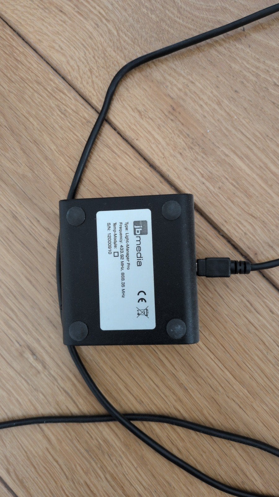 JB Media Logic-Manager Pin - Frequentie 868.025 MHz, Ophalen of Verzenden, Gebruikt