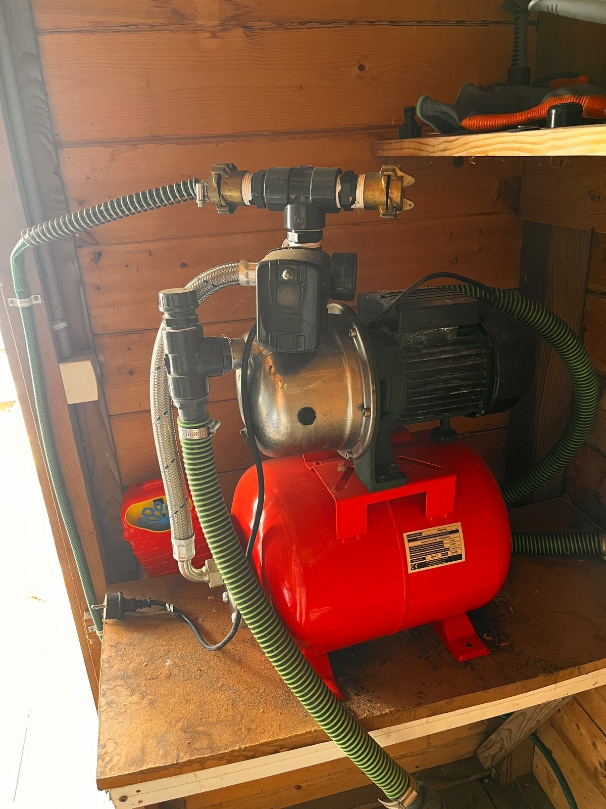 Hydrofoorpomp van het merk Waterland, Ophalen, Gebruikt, Elektrisch, Hydrofoorpomp