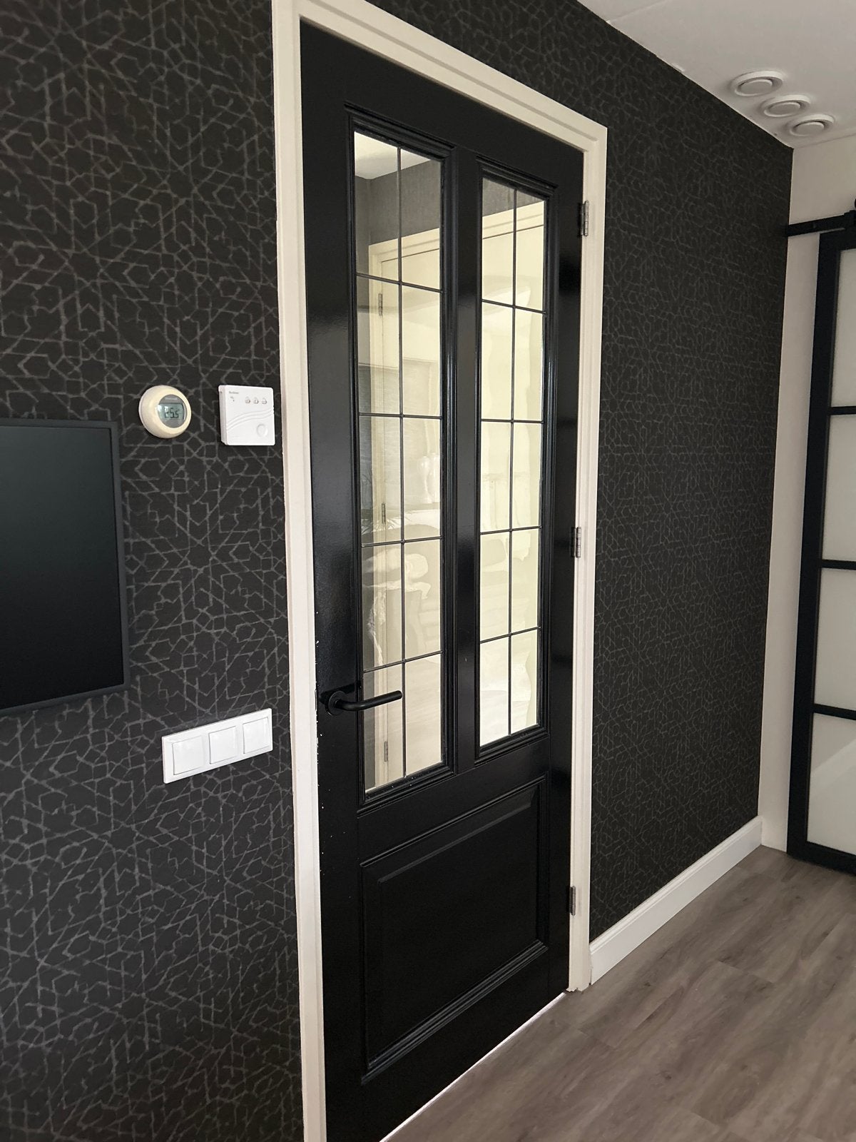 Skantrae Prestige SKS 2240 Glas in Lood Deuren (2 stuks), Ophalen, 80 tot 100 cm, 215 cm of meer, Binnendeur