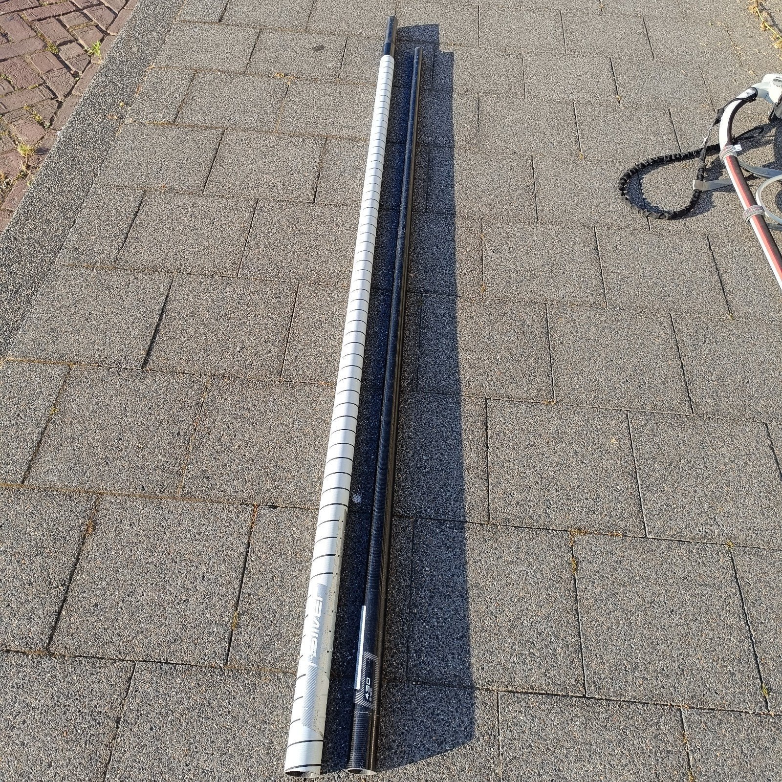 Windsurfmast North Silver SDM 430/480cm incl. extensie 50cm, Ophalen, Mast
