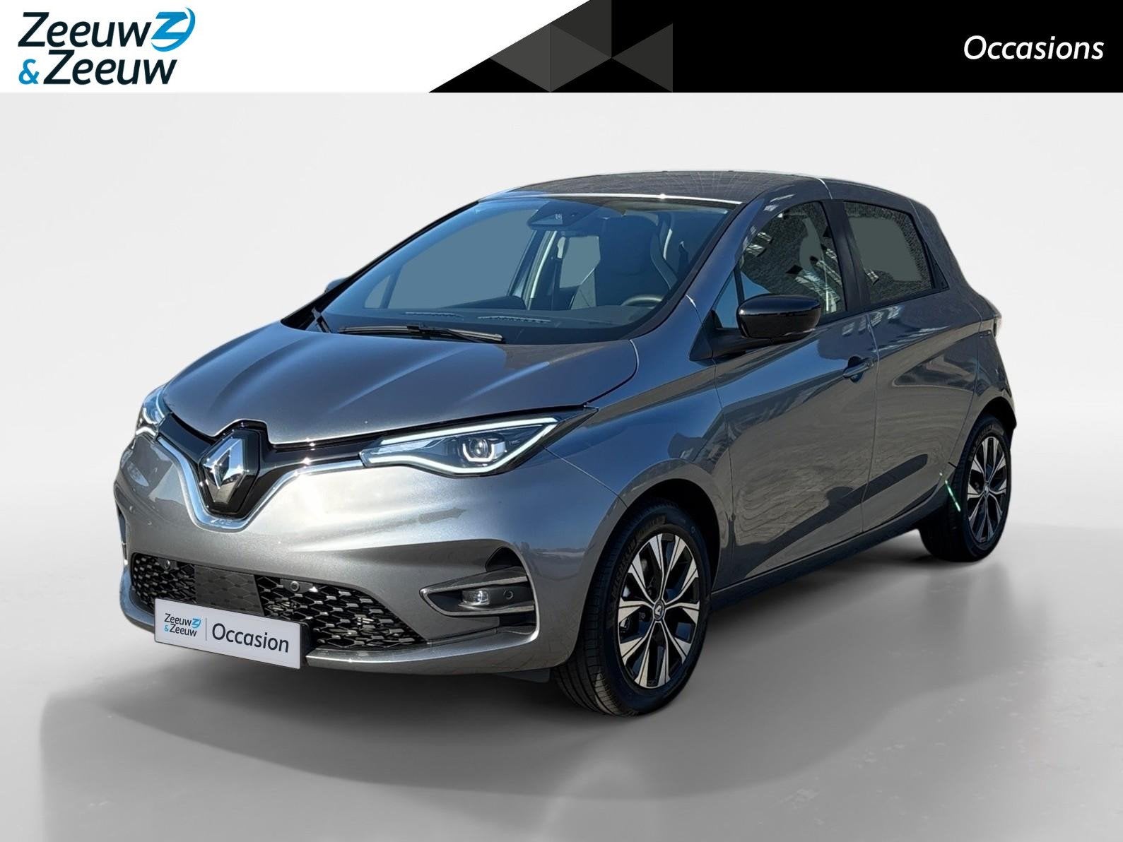 Renault ZOE R135 Evolution 52 kWh Automaat | DEMO | Camera |, Auto's, Zwart, 180 min, Origineel Nederlands, Lane Keeping Assist