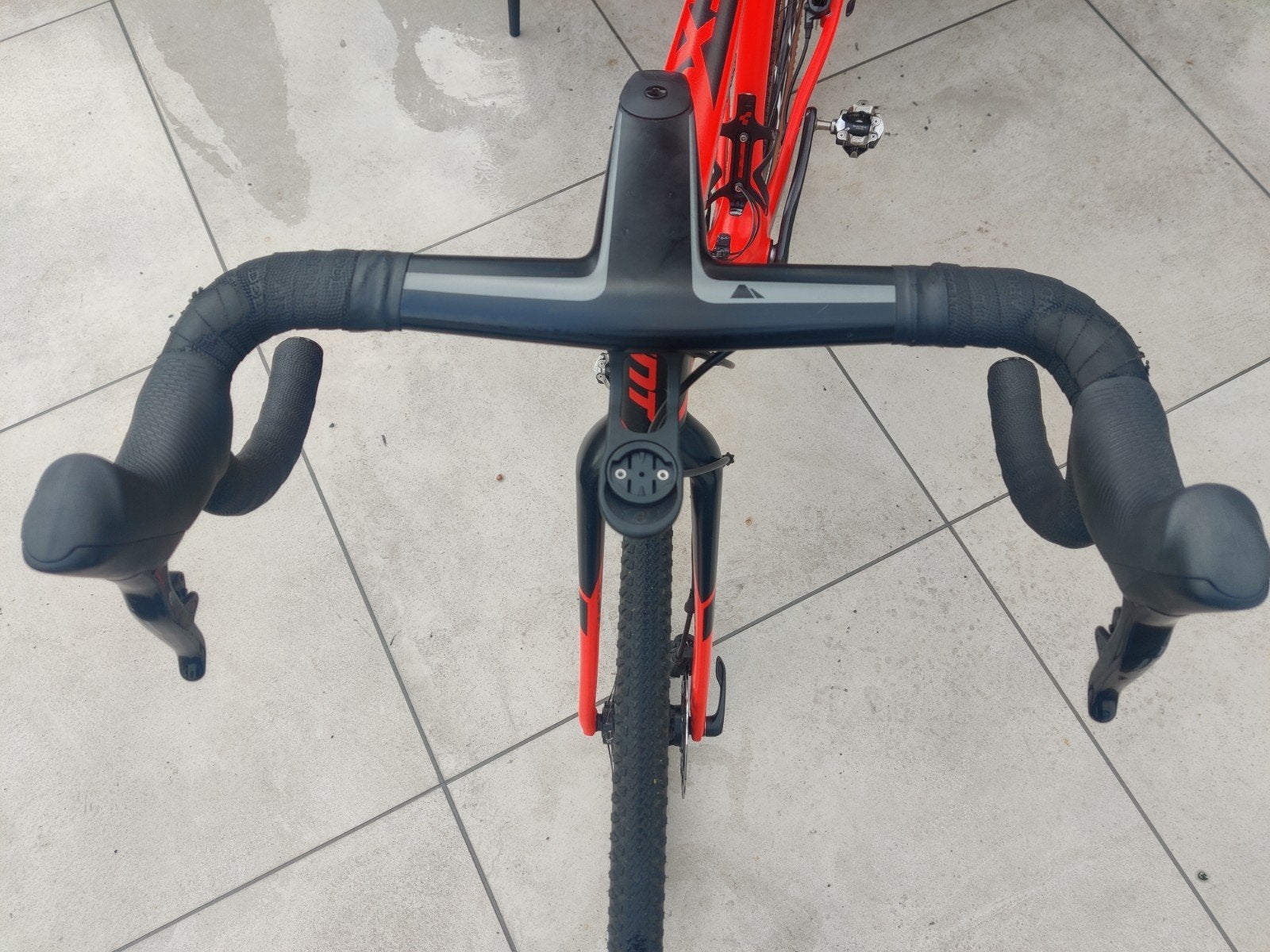 Canyon H36 Aerocockpit CF Stuur (430mm breed, 120mm lang), Canyon, Stuur, Ophalen of Verzenden, Zo goed als nieuw