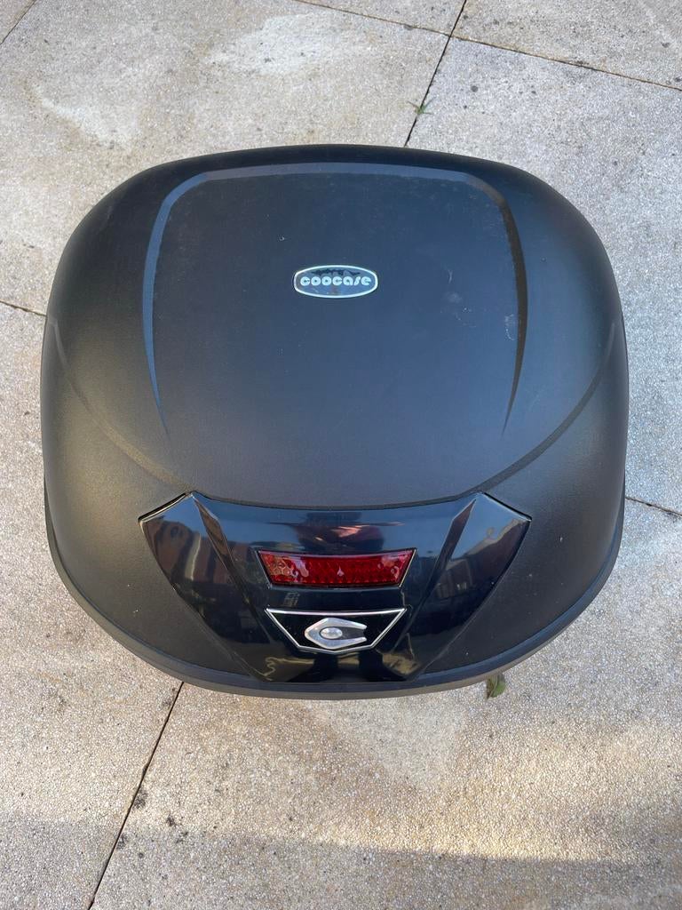 Coocase Topkoffer Scooter/Motor - Zwart, Ophalen, Nieuw