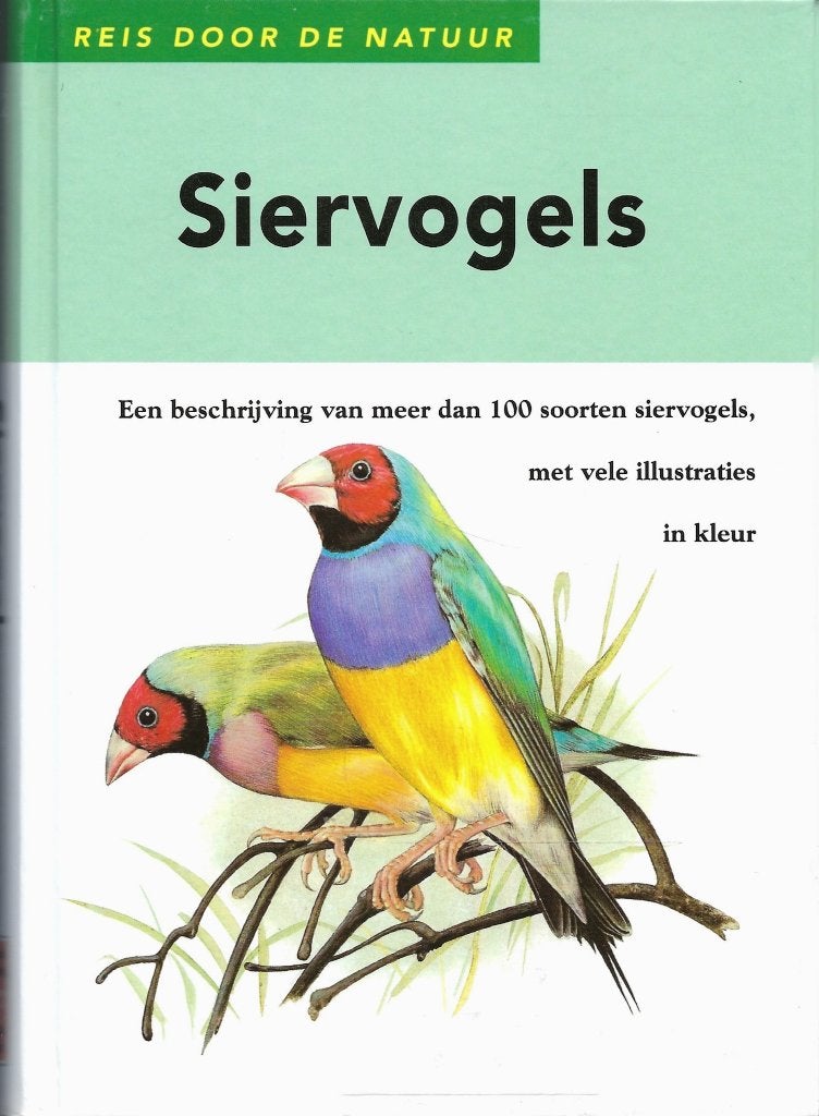 SIERVOGELS MEER DAN 100 SOORTEN, Ophalen of Verzenden, Nieuw, Vogels