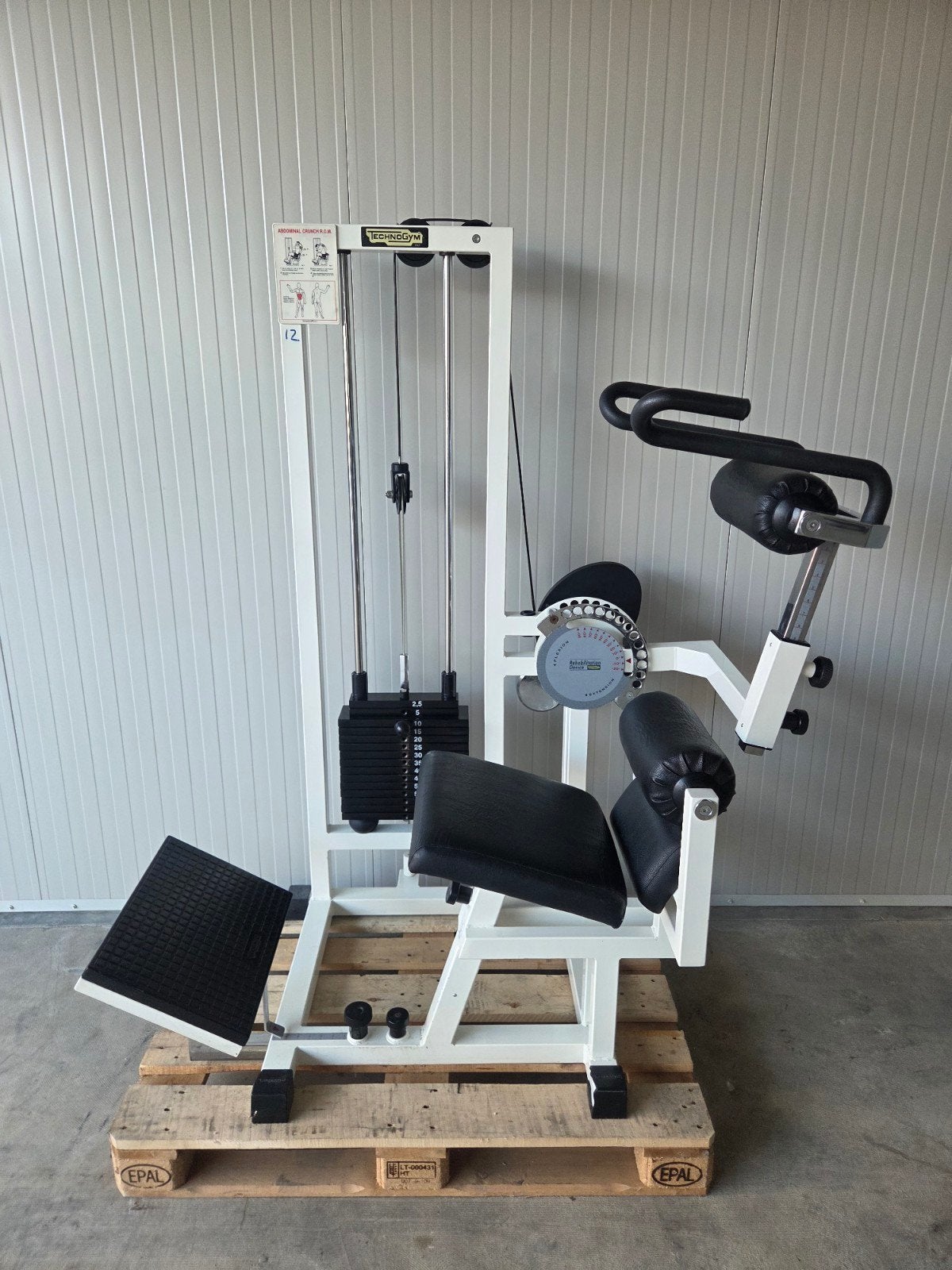 technogym abdominal crunch buikspieren, Ophalen, Overige typen