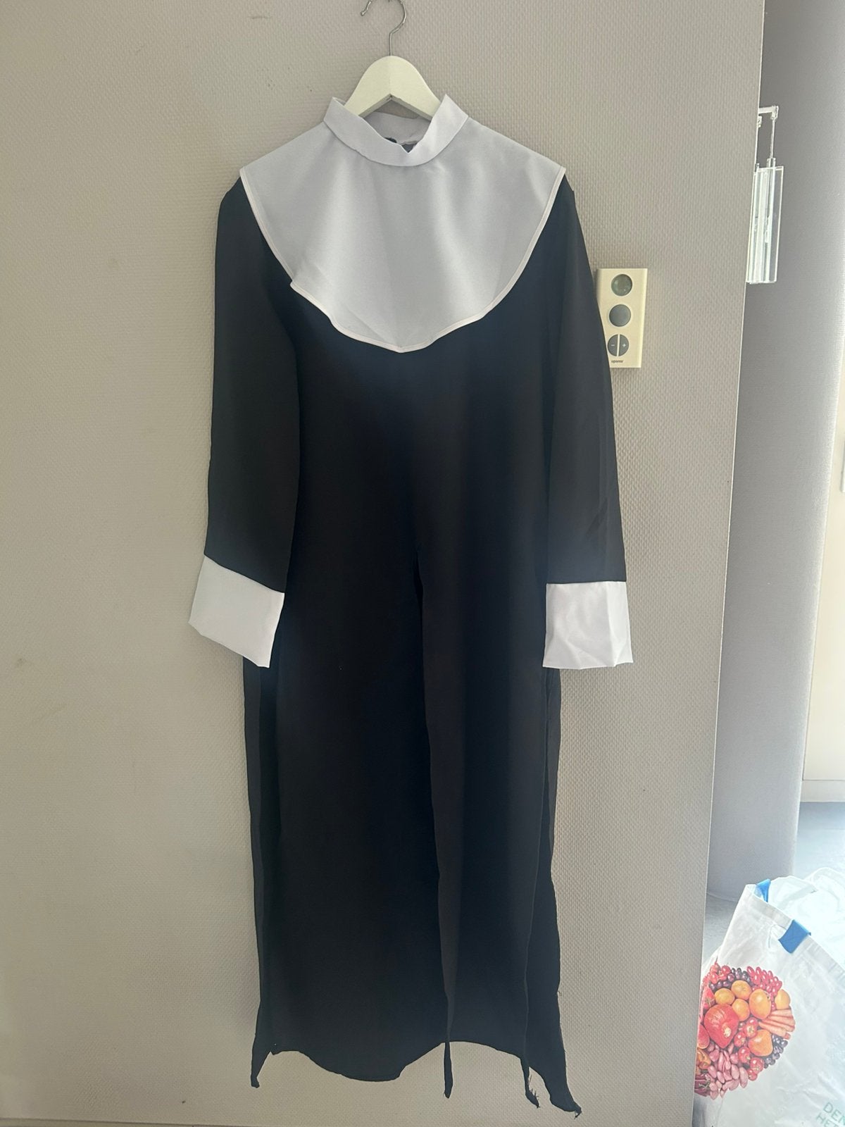 Nonnenpak voor ruiters/ verkleed party, Ophalen of Verzenden, Zo goed als nieuw, Zwart, Overige typen