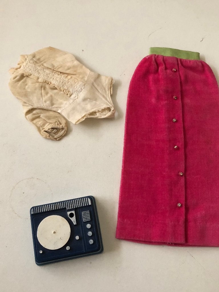 barbie vintage kleding 1965 disco date, Verzenden, Kleertjes