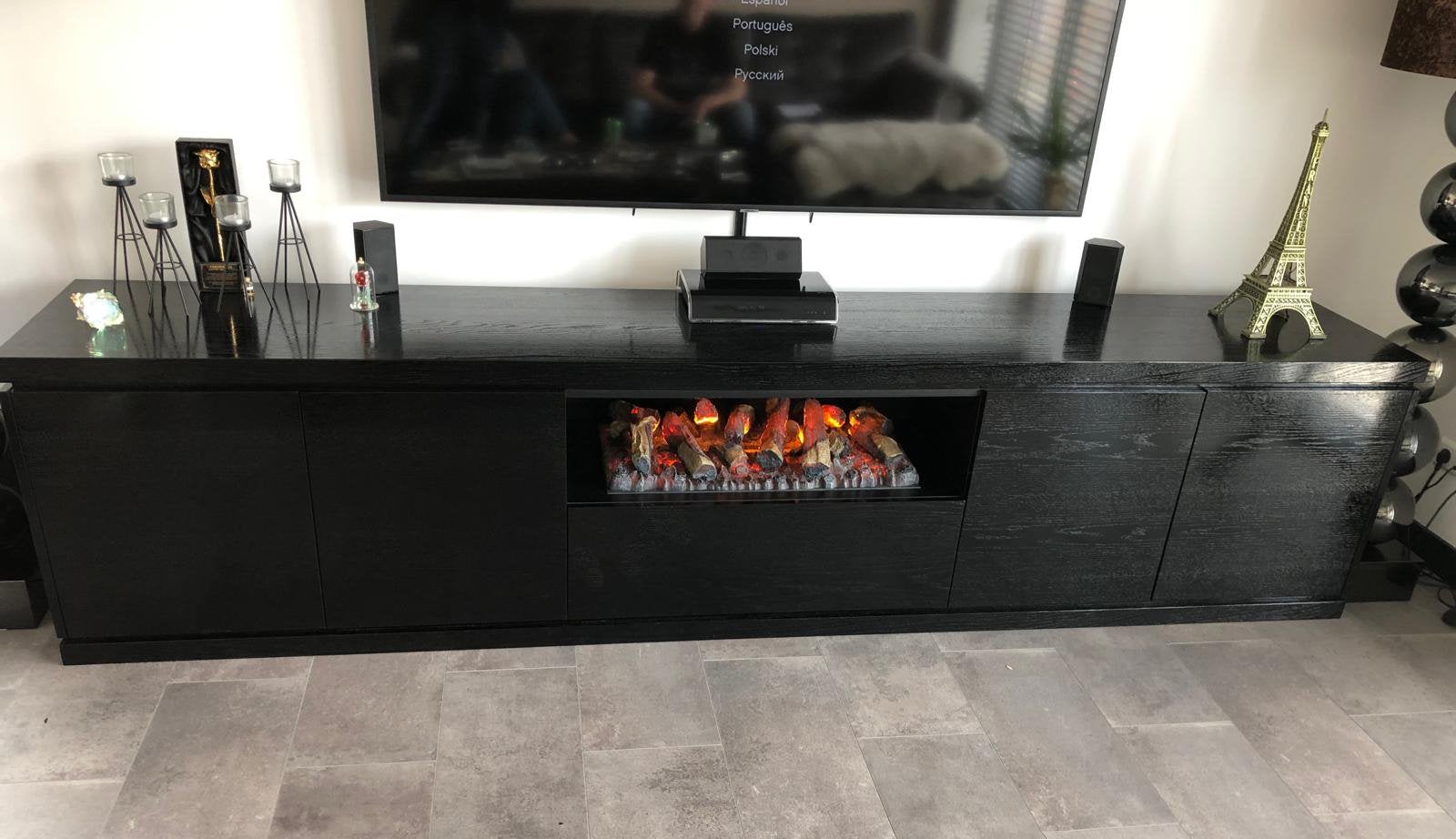 Kast met openhaard op water (rook is dus watetdamp), Huis en Inrichting, Ophalen, Zo goed als nieuw, 25 tot 50 cm, Minder dan 100 cm