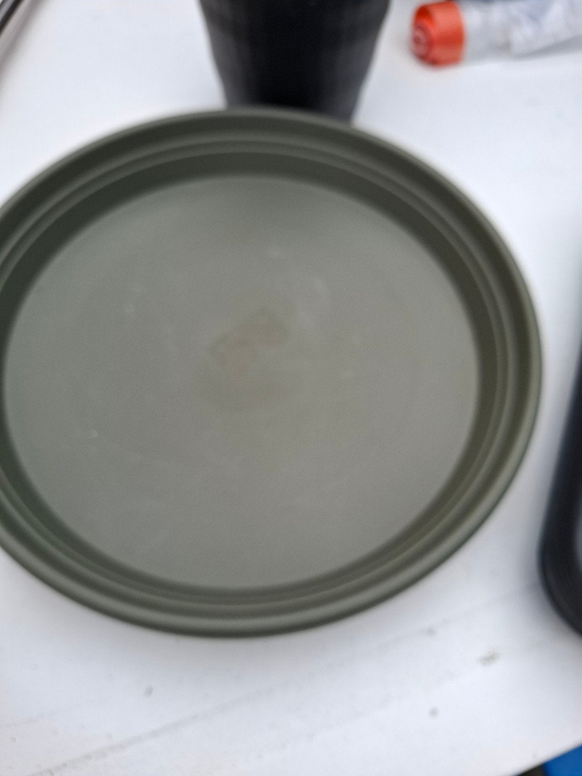 Olijfgroene plantenschotel - Ø 25 cm, Ophalen, Overige soorten, Volle zon