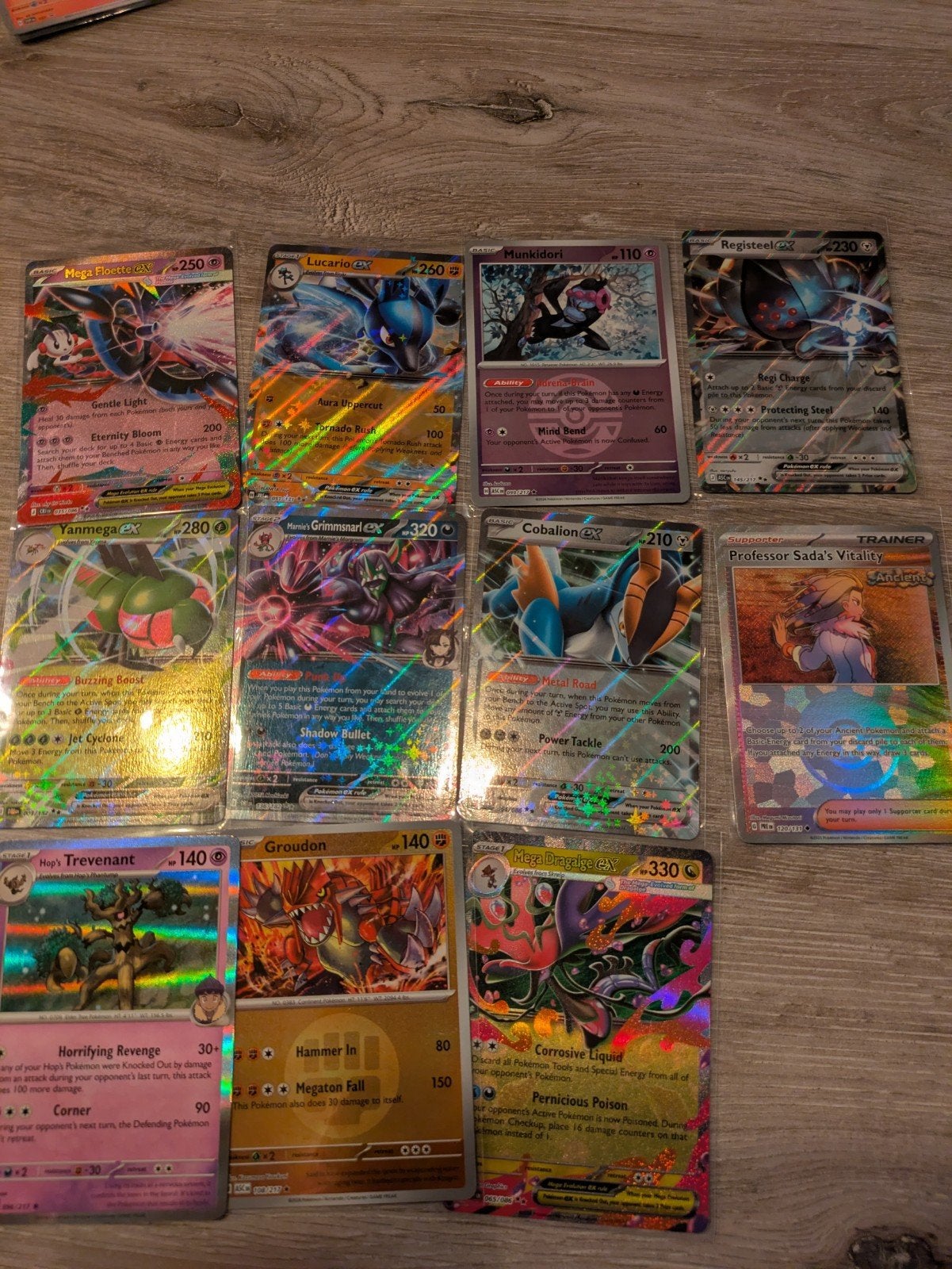 11 Speciale Pokemon EX Kaarten in Hoesje, Ophalen of Verzenden