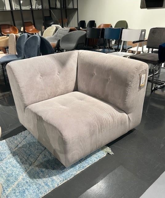 Fauteuils losse elementen 50% korting stof leer cognac hout, Ophalen, 100 tot 125 cm, Nieuw, 75 tot 100 cm