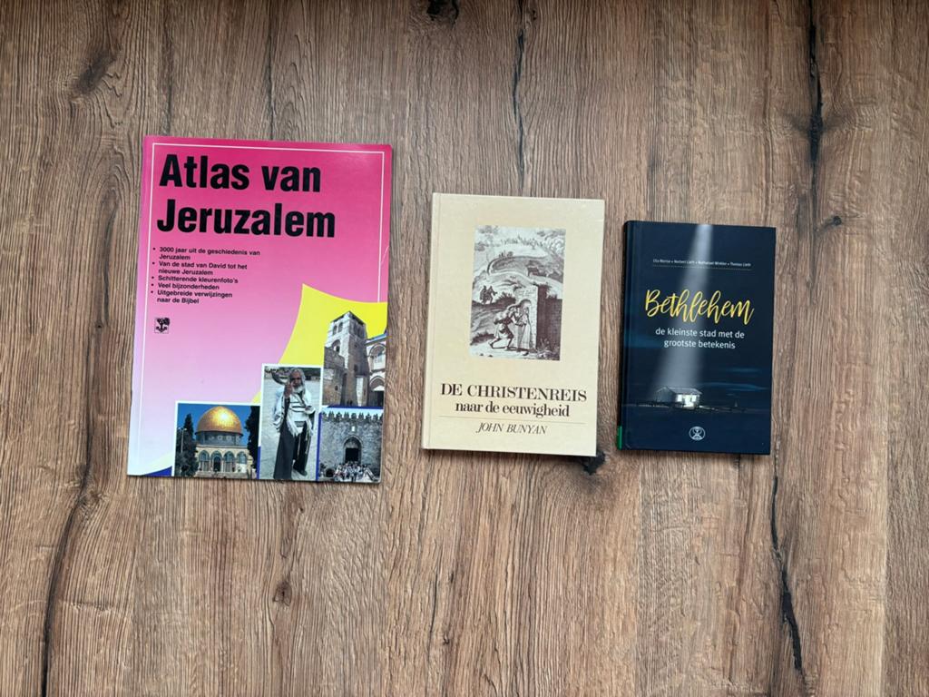De christenreis, Bethlehem, Atlas van Jeruzalem., Ophalen of Verzenden, Zo goed als nieuw