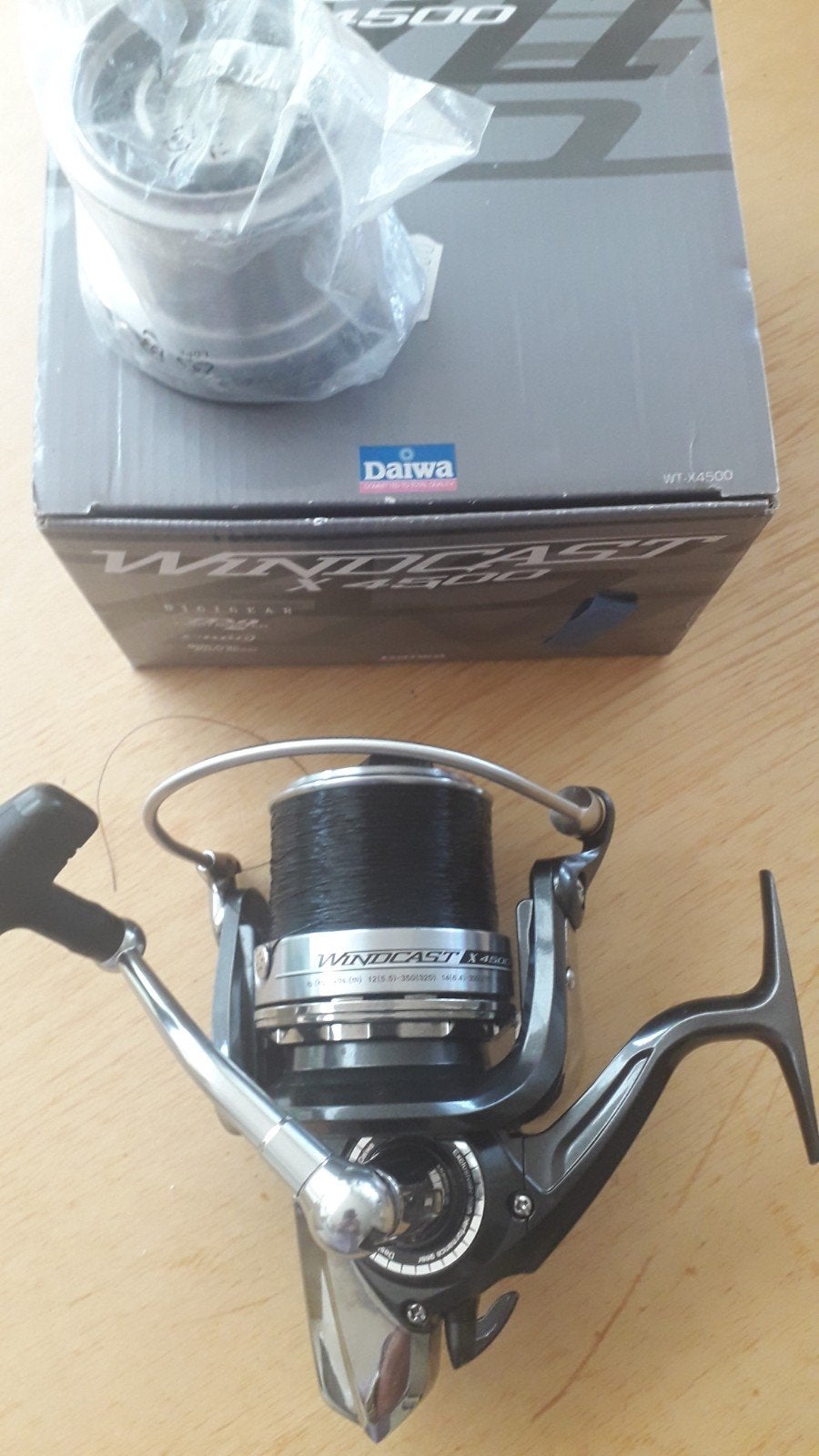 Daiwa Windcast X 4500 Molen - Zo goed als nieuw, Watersport en Boten, Ophalen of Verzenden