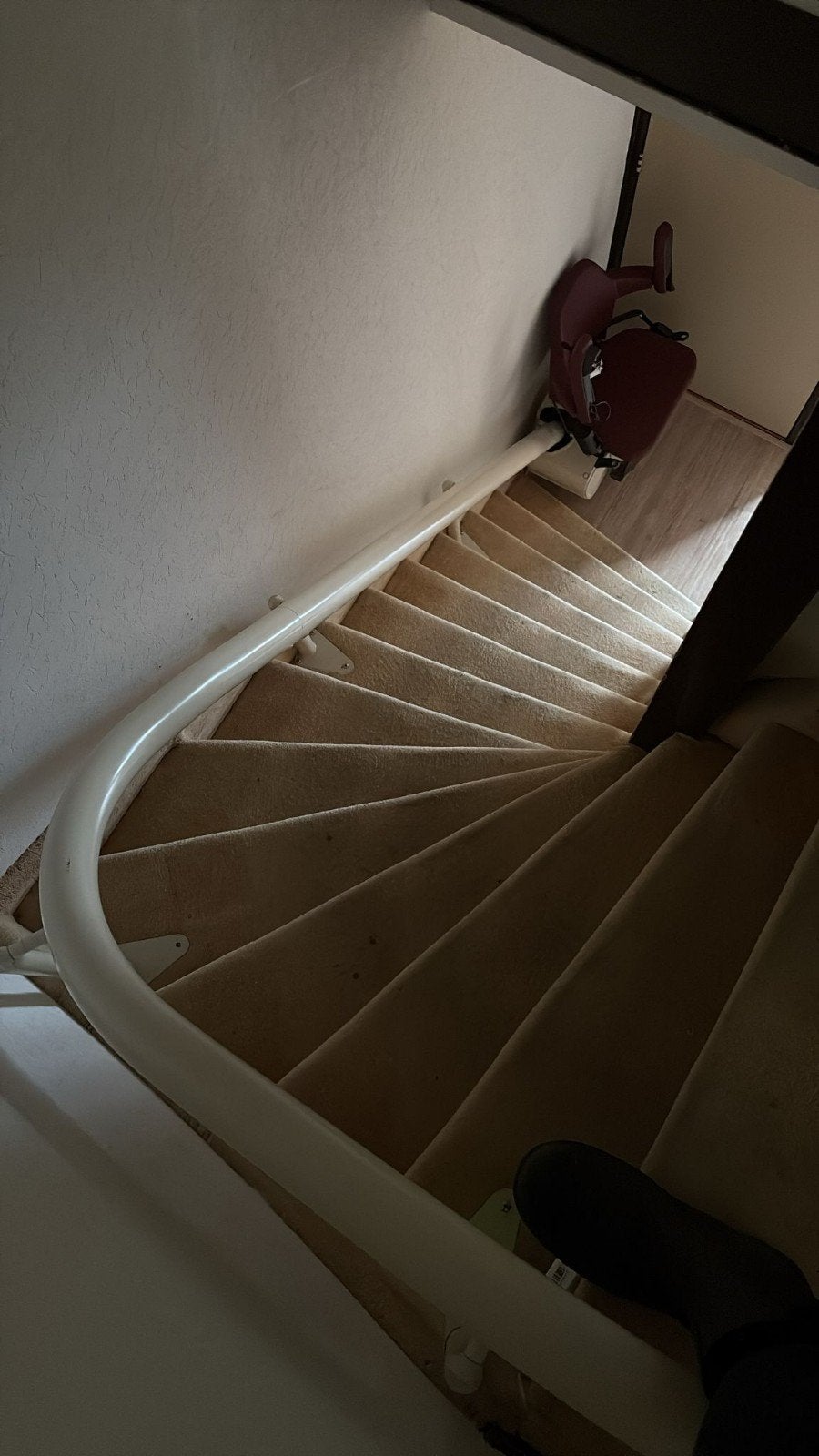 traplift gebruikt, Diversen, Ophalen, Zo goed als nieuw, Met bocht