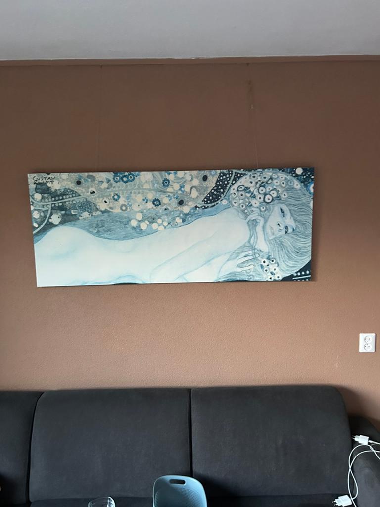 Gustav Klimt, Ophalen, Gebruikt, 50 tot 75 cm, 125 cm of meer