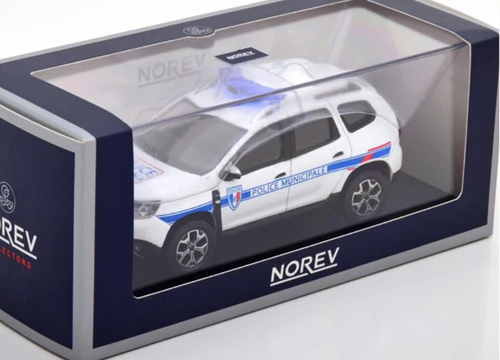 DACIA DUSTER 2020 POLICE MUNICIPALE 1:43 Norev ref. 509045, Verzenden, Nieuw, Auto, Norev