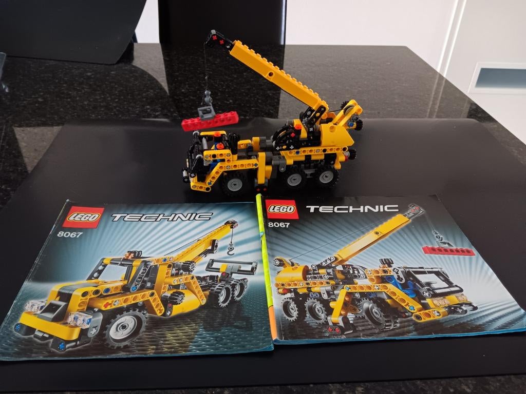 Lego Technic Takelwagen 8067 met boekjes, Ophalen of Verzenden, Zo goed als nieuw, Complete set, Lego
