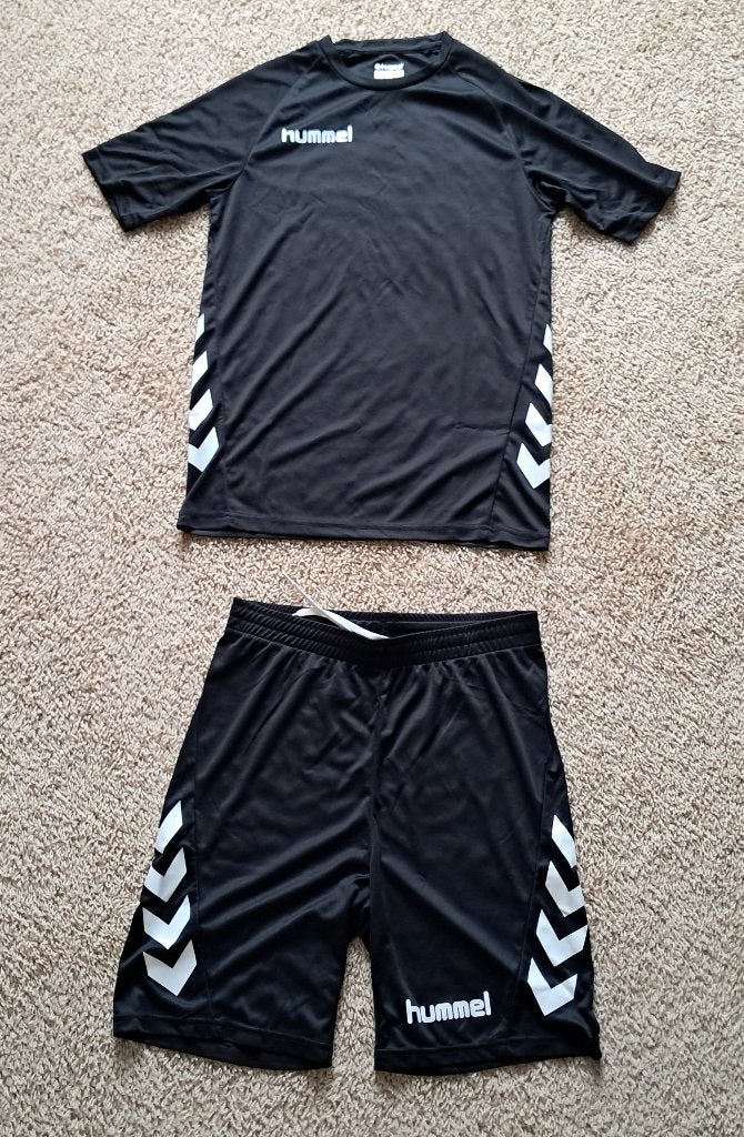Gym shirt + broek van Hummel, mt 176 NIEUW, Verzenden, Jongen of Meisje, Hummel, Nieuw