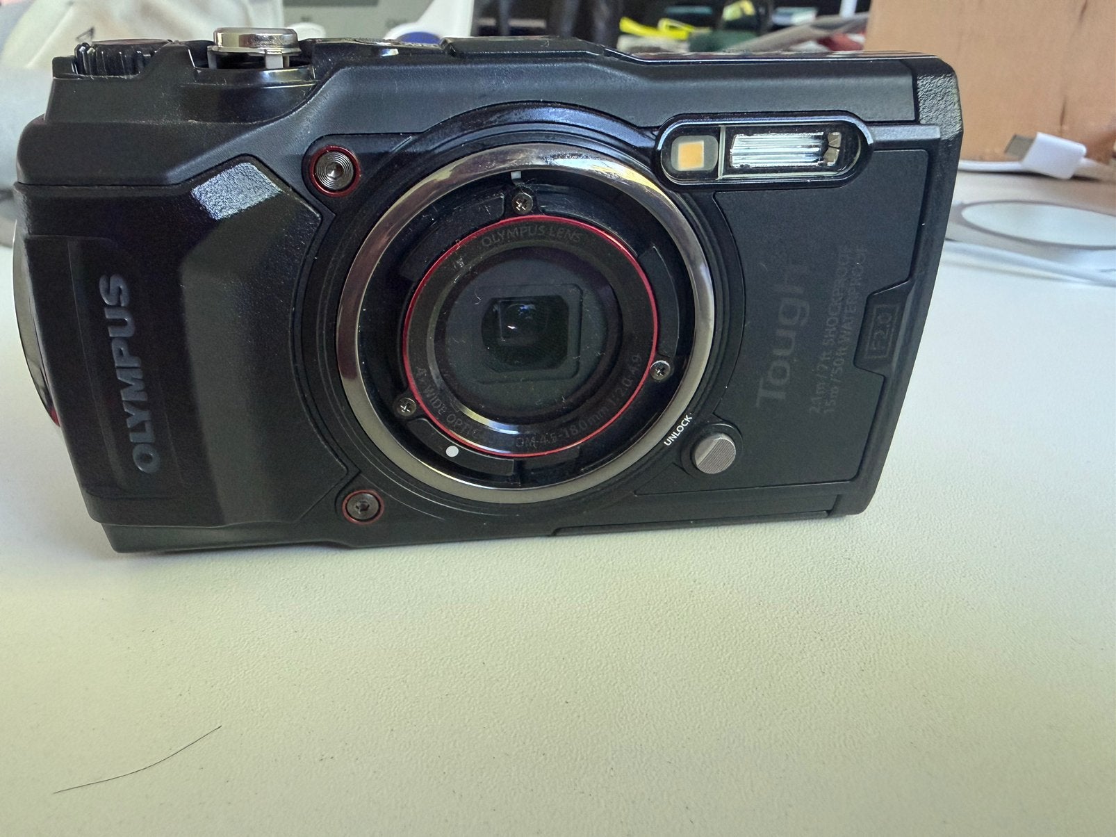 Olympus TG6, Gebruikt, 12 Megapixel, Ophalen of Verzenden, Olympus