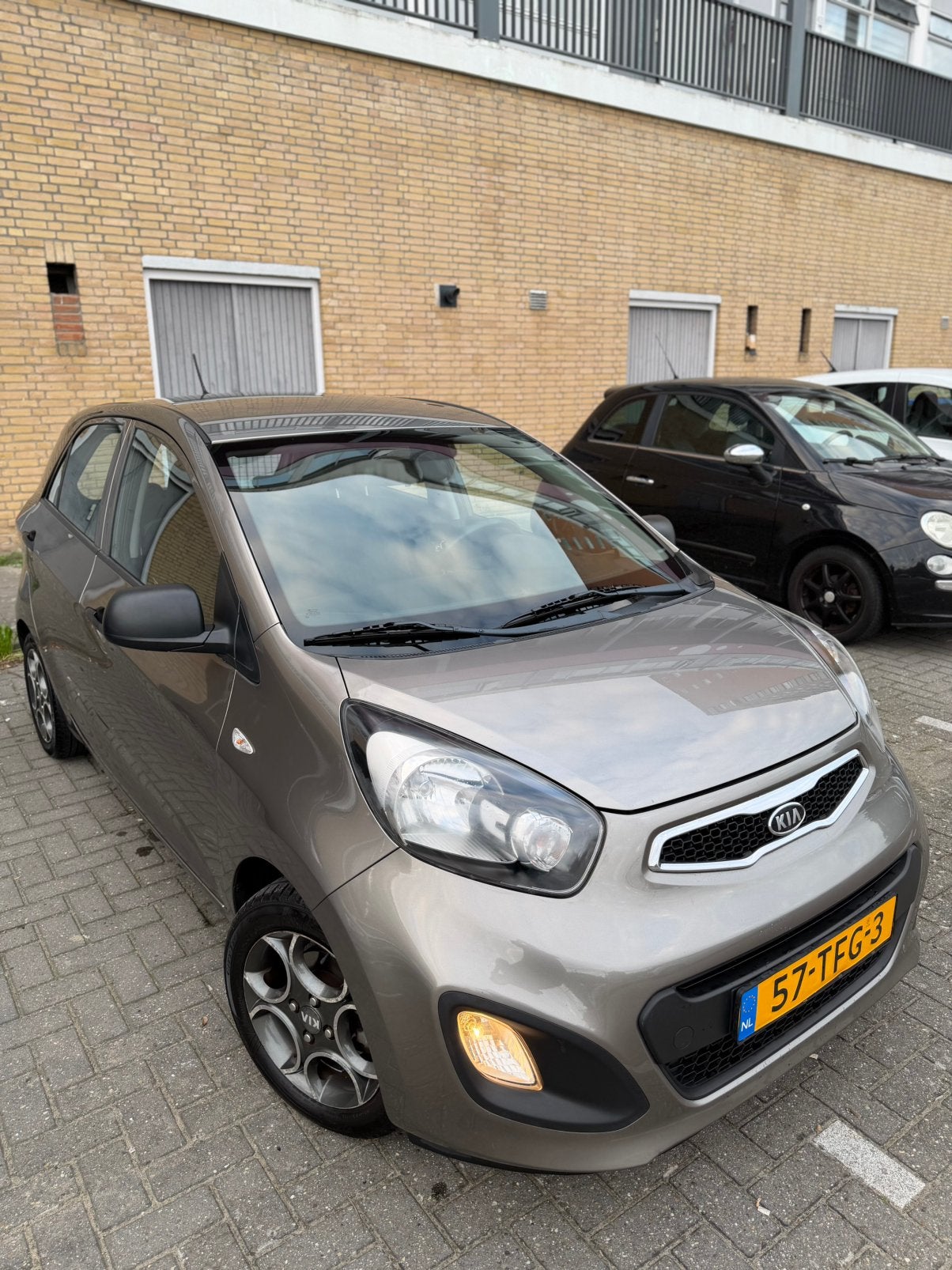 Kia Picanto 1.0 Benzine 2012 Nieuwe APK – Zeer nette staat!, Voorwielaandrijving, 400 kg, Origineel Nederlands, 24 km/l