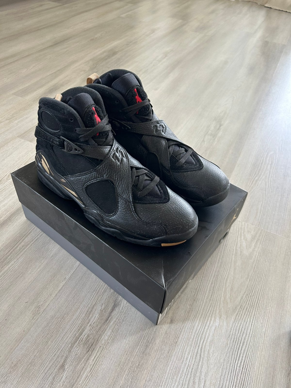 Jordan 8 Retro OVO black, Zwart, Nieuw, Ophalen of Verzenden, Sneakers of Gympen
