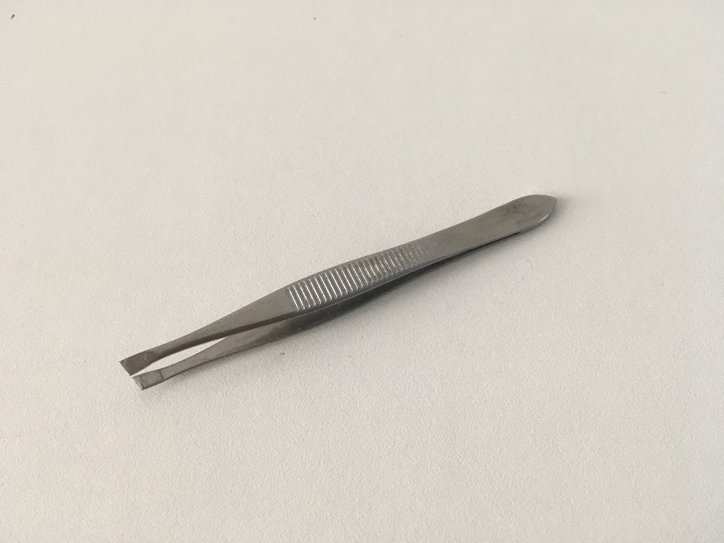 Pincet, Ophalen of Verzenden, Zo goed als nieuw, Zilver, Gehele gezicht