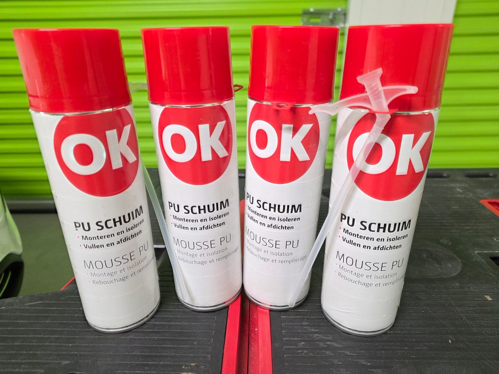 OK PU Schuim - Montage, isolatie, vullen en afdichten, Doe-het-zelf en Verbouw, Ophalen of Verzenden, Nieuw, Overige materialen