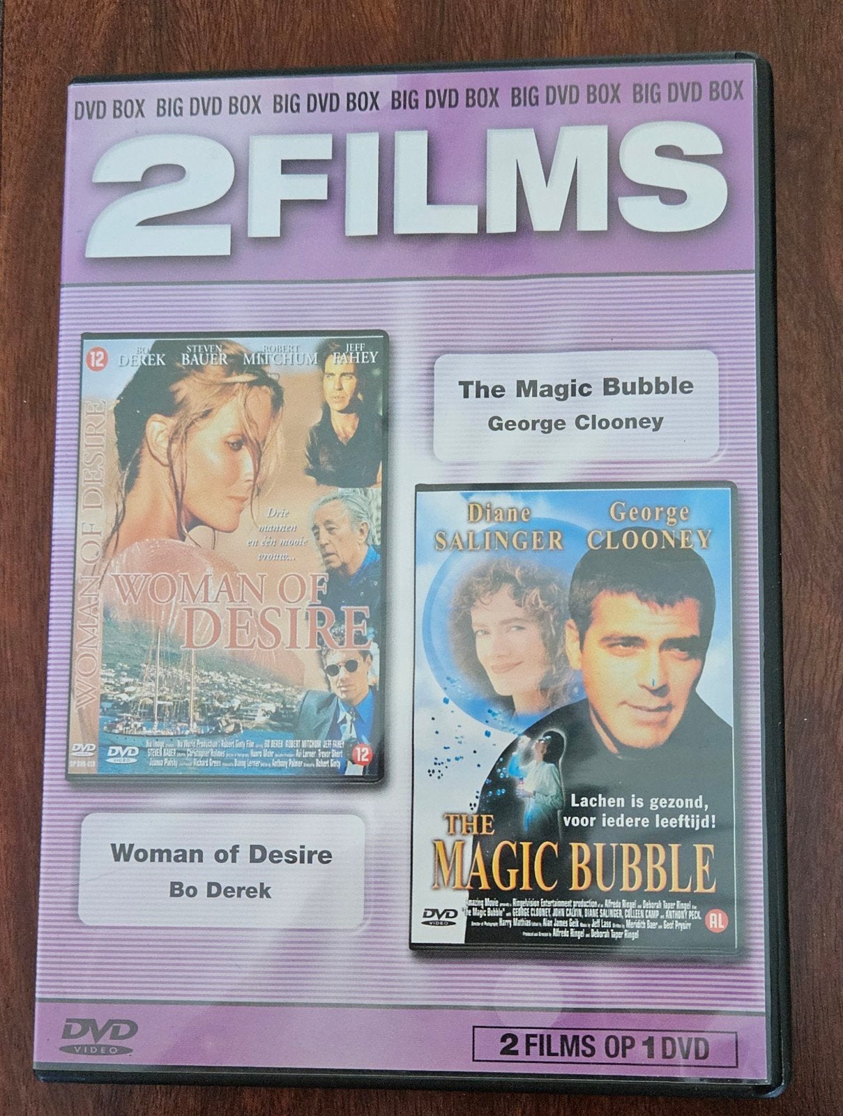Woman of Desire & the magic Bubble DVD , 2 films op 1 DVD, Ophalen of Verzenden, Zo goed als nieuw