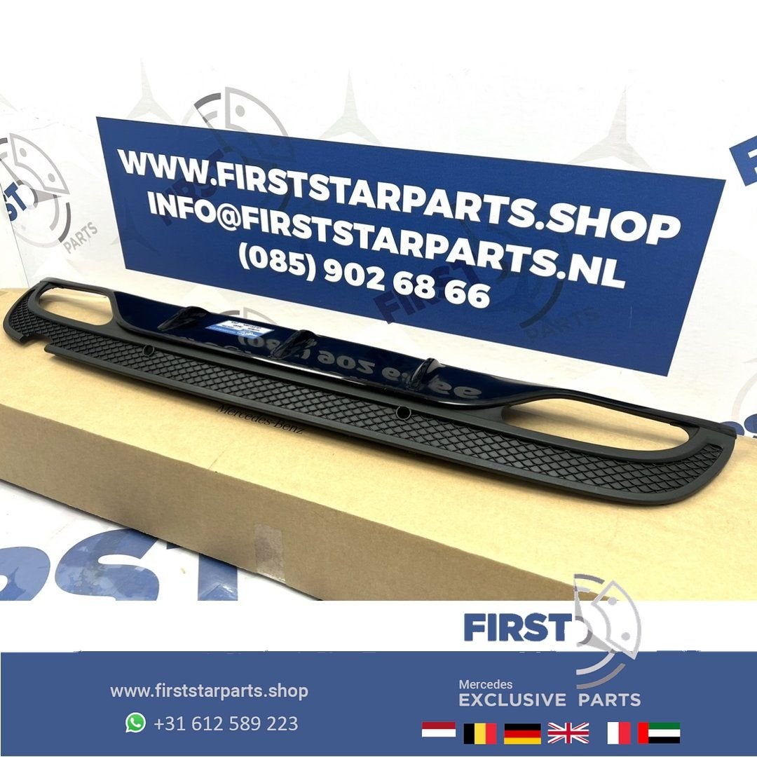 W205 PRE FACELIFT AMG DIFFUSER Mercedes C Klasse A2058857338, Gebruikt, -, Ophalen of Verzenden, -