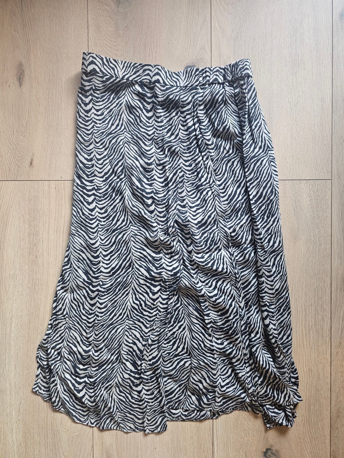 REPEAT Silver Edition Zebra Print Rok Maat 36, Kleding | Dames, REPEAT Silver Edition, Zwart, Ophalen of Verzenden, Zo goed als nieuw