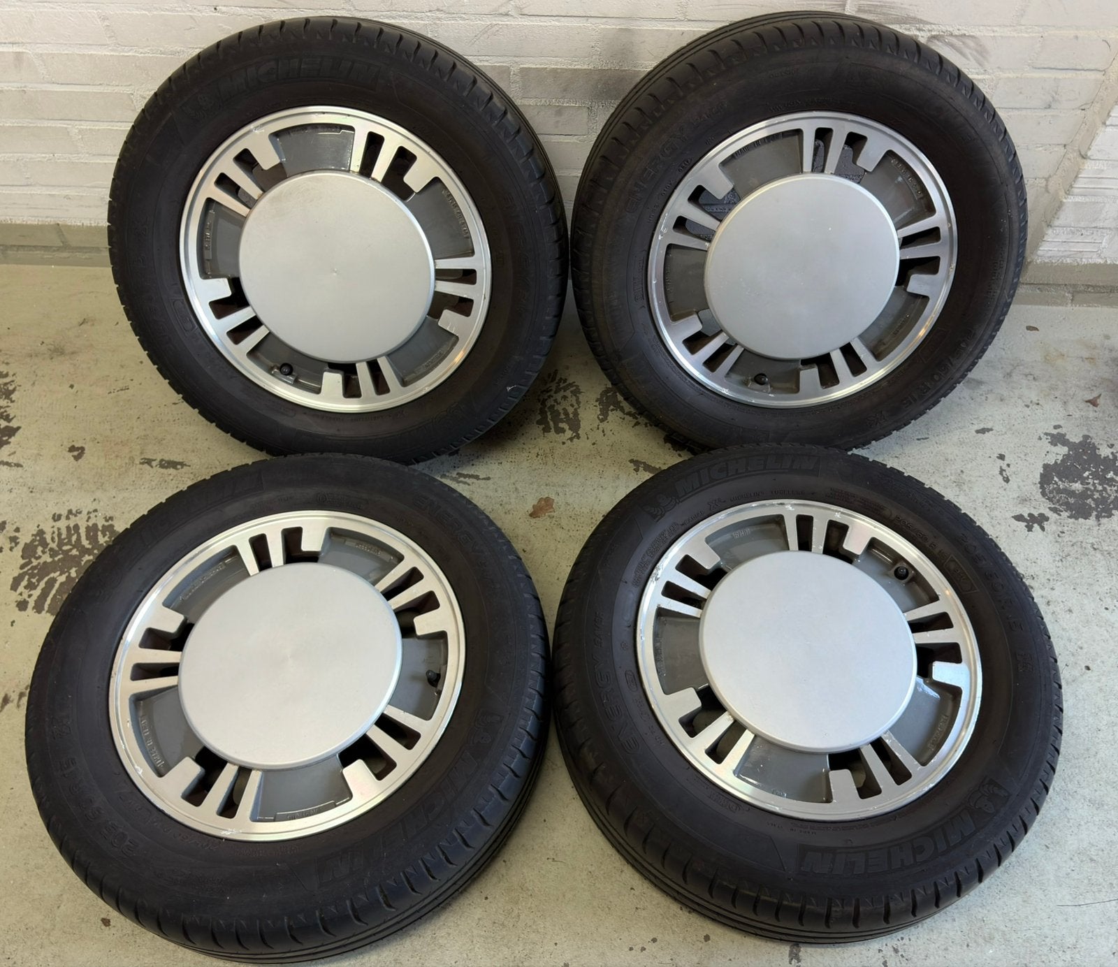 Citroen XM blokjesvelgen (speedline), Ophalen, 15 inch, Banden en Velgen, 205 mm