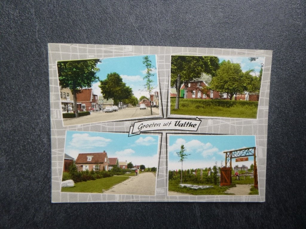 Valthe, groeten uit 1975, Verzenden, 1960 tot 1980, Gelopen, Noord-Brabant