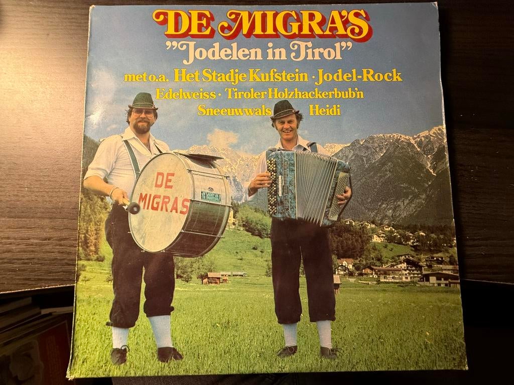 De Migra’s - Jodelen in Tirol, Cd's en Dvd's, Vinyl | Nederlandstalig, Ophalen of Verzenden, Zo goed als nieuw, Overige formaten