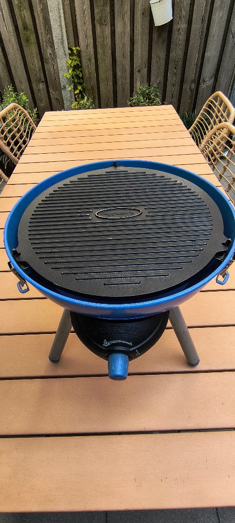 Campinggaz Partygrill 400 CV incl 4 grote gasblikken, Ophalen, Gebruikt