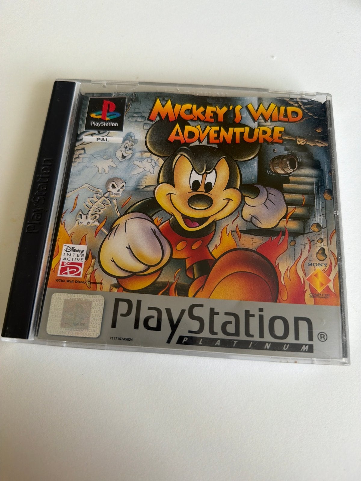 Mickey's Wild Adventure - PlayStation 1 (PS1) Platinum, Spelcomputers en Games, Gebruikt, 1 speler, Ophalen of Verzenden, Vanaf 3 jaar