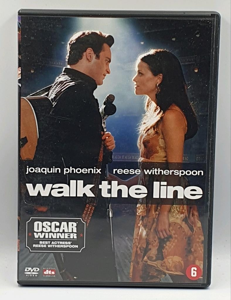 Walk the Line DVD - Waargebeurd drama over Johnny Cash, Vanaf 6 jaar, Ophalen of Verzenden, Zo goed als nieuw, Waargebeurd drama