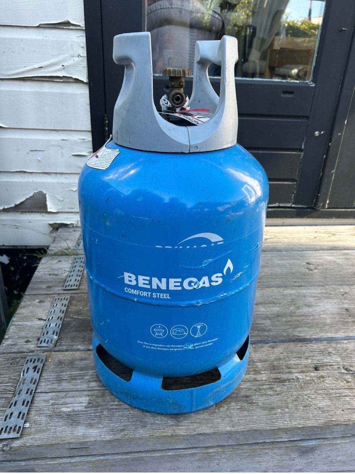 Benegas Comfort Steel gasfles 9,5 kg propaan, Tuin en Terras, Ophalen, Nieuw