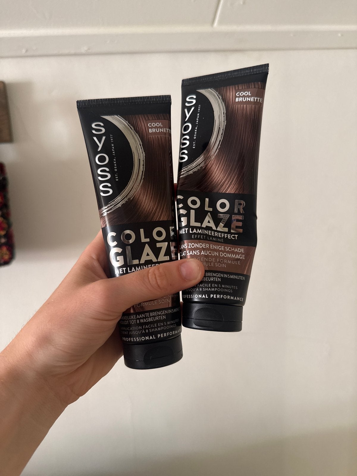 Syoss Cool Brunette Color Glaze - Nieuw & Geopend, Ophalen, Zo goed als nieuw, Haarverzorger of -hersteller