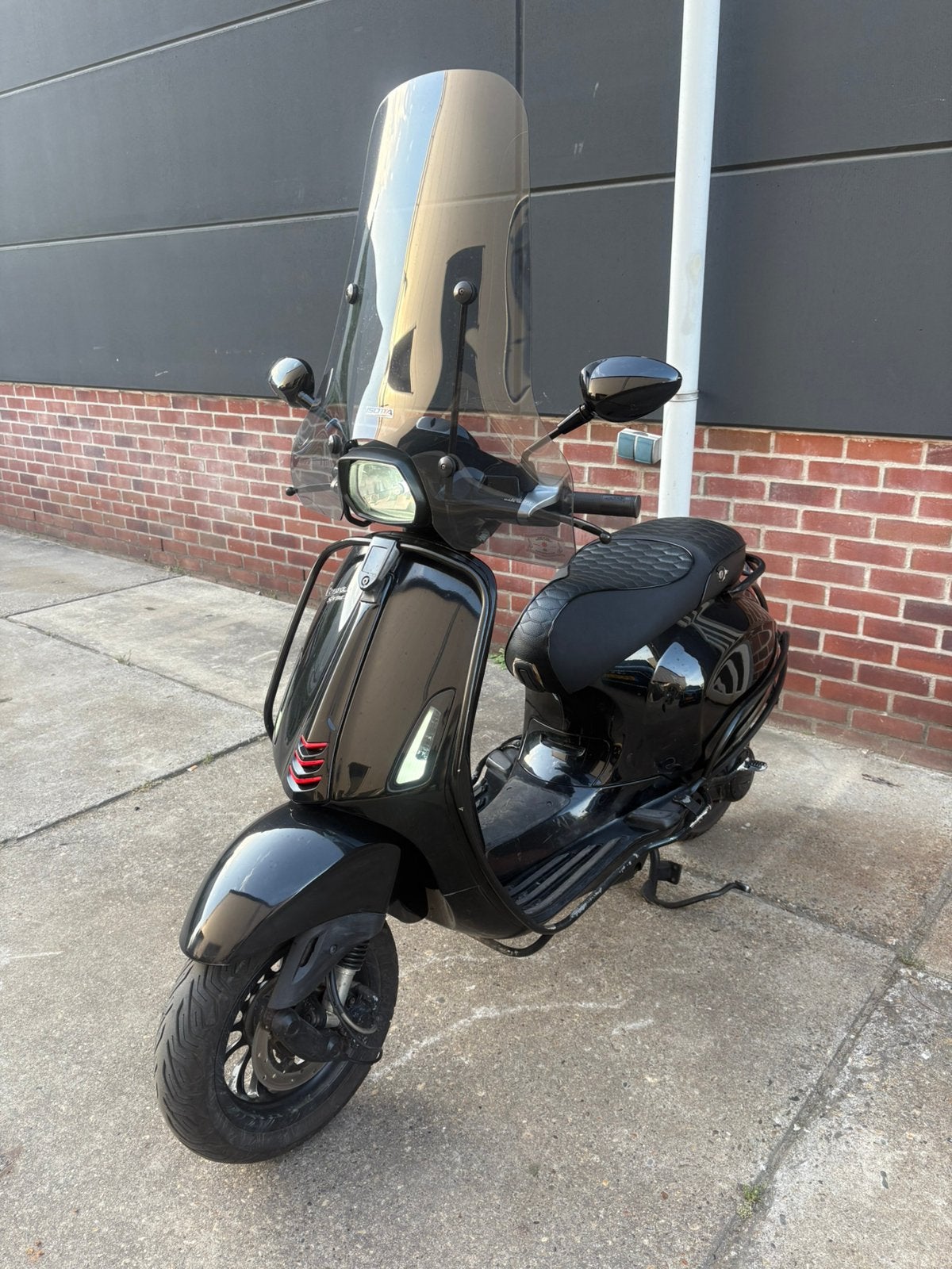 Vespa sprint 4t blauw kenteken 2017 opknapper, Ophalen of Verzenden, Zo goed als nieuw, Benzine, 50 cc