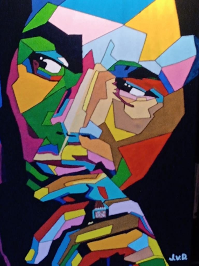 Div. schilderijen oa Bob Marley, Donald Duck, Mickey Mouse, Ophalen of Verzenden